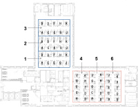 Map of Center for Precision Dental Medicine layout